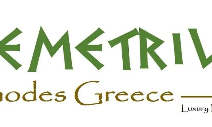 Villa Rhodes Demetrius Luxury Private *